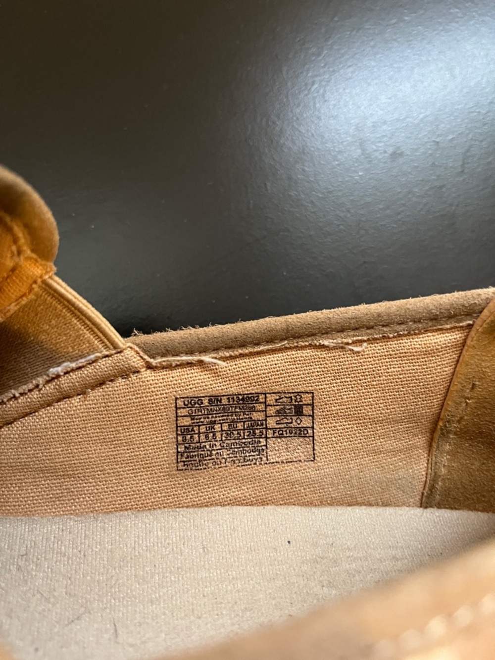 UGG Womens Chestnut Suede Slip-On Casual Loafers - Picture 8 of 8